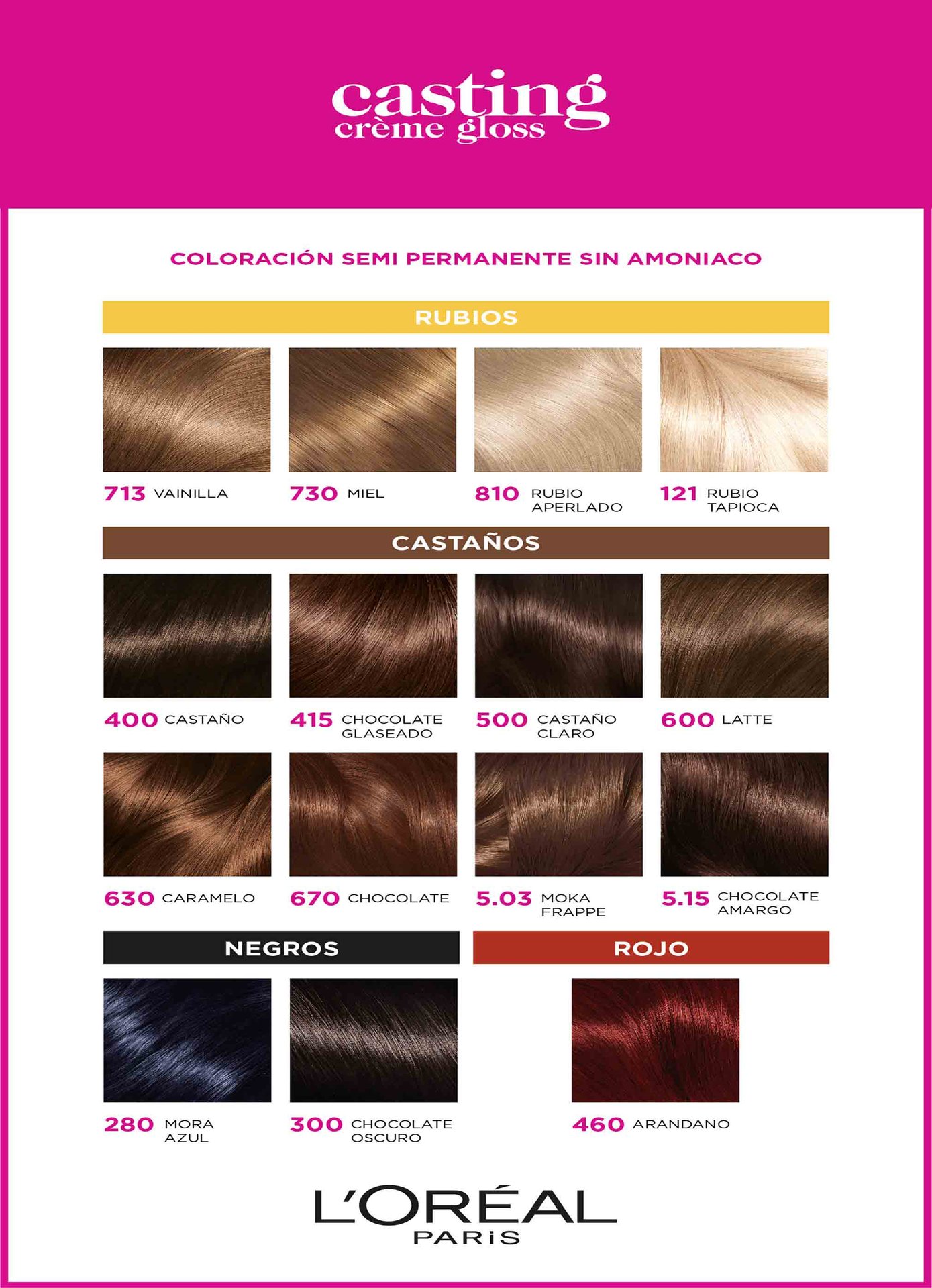 CARTA COLOR CASTING V6